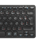 Targus AKB862FR keyboard Universal Bluetooth AZERTY French Black