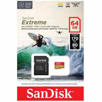 SanDisk Extreme 64 GB MicroSDXC UHS-I Class 10
