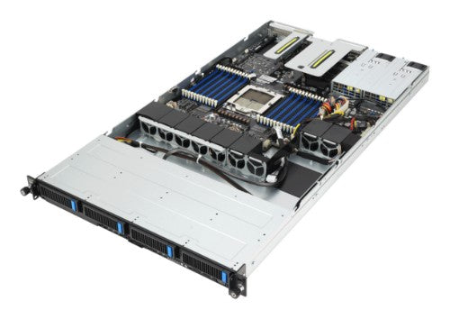 ASUS RS501A-E12-RS4 LGA 6096 Rack (1U) Black, Silver