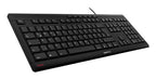 CHERRY STREAM keyboard Home/Office USB QWERTY Portuguese Black, Grey