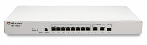 Microsemi PDS-408G Managed L2 Gigabit Ethernet (10/100/1000) Power over Ethernet (PoE) White
