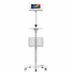 CTA Digital PAD-MFSPS multimedia cart/stand White Tablet Multimedia stand