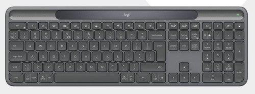 Logitech Signature Slim Solar + K980 for Business keyboard Universal RF Wireless + Bluetooth QWERTY UK English Graphite