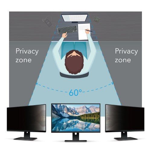 V7 PS215W9AM display privacy filter 54.6 cm (21.5") Monitor Frameless display privacy filter