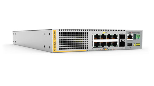 Allied Telesis AT-X530L-10GHXM-50 Managed L3 5G Ethernet (100/1000/5000) Power over Ethernet (PoE) Grey