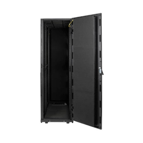Tripp Lite SRQP42UB SmartRack 42U Standard-Depth Quiet Server Rack Enclosure Cabinet with Sound Suppression