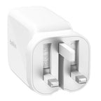 Belkin WCH022MYWH mobile device charger Universal White AC Fast charging Indoor