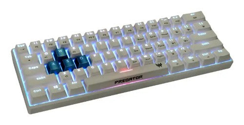 Acer Predator Aethon 330 keyboard Gaming USB + Bluetooth QWERTY English White