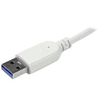 StarTech.com 7-Port USB Hub, USB A to 7x USB-A Ports, USB 5Gbps, Rugged Design, Bus or Self-Powered, Portable Laptop USB 3.0 Hub Expansion with Power Supply