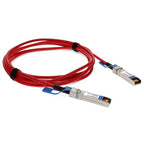 AddOn Networks Cisco Compatible TAA Compliant 25GBase-CU SFP28 Direct Attach Cable (Passive Twinax, 1m, Red)