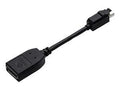 PNY Mini DisplayPort/DisplayPort Black