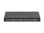 NETGEAR M4350-44M4X4V Managed L3 2.5G Ethernet (100/1000/2500) Power over Ethernet (PoE) 1U Black