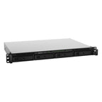 Synology RackStation RS819 NAS/storage server Rack (1U) Realtek RTD1296 2 GB DDR4 DiskStation Manager Black, Grey