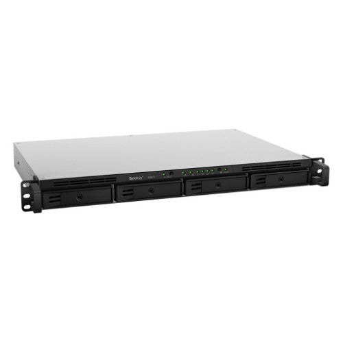 Synology RackStation RS819 NAS/storage server Rack (1U) Realtek RTD1296 2 GB DDR4 DiskStation Manager Black, Grey