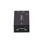 StarTech.com 1-Port Serial to Ethernet Adapter, IP Serial Device Server For Remote RS232 Devices, Wall/DIN Rail Mountable, Metal Housing, RJ45 LAN to DB9 Serial Converter