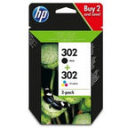 HP X4D37AE/302 Printhead cartridge multi pack black + color 170pg + 150pg Pack=2 for HP DeskJet 1110/2130/OfficeJet 5200