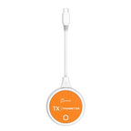 j5create JVAW62 ScreenCast USB-C® Wireless Display HDMI™ Extender, White and Orange