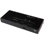 StarTech.com 2x2 HDMI Matrix Switch - 4K with Fast Switching and Auto-Sensing - TAA