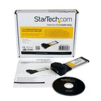 StarTech.com 1 Port ExpressCard to RS232 DB9 Serial Adapter Card w/ 16950 - USB Based