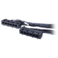 APC 23ft Cat6 UTP, 6x RJ-45 - 6x RJ-45 networking cable Black 7 m U/UTP (UTP)