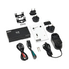 Tripp Lite B127A-1A1-BHFH HDMI over Cat6 Extender Kit, Box Transmitter/Wall Plate Receiver, 4K 60 Hz, 4:4:4, IR, PoC, HDR, HDCP 2.2, 230 ft., TAA