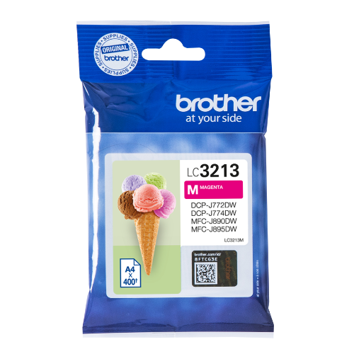 Brother LC-3213M Ink cartridge magenta, 400 pages ISO/IEC 19752 for Brother DCP-J 772