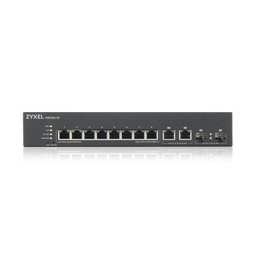 Zyxel GS2220-10 Managed L2 Gigabit Ethernet (10/100/1000) Black