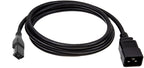 HPE SDG300 - C20 250V 16Amp Black 1m Jumper Cord