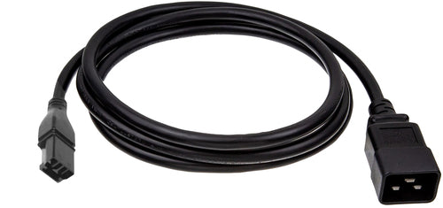 HPE SDG300 - C20 250V 16Amp Black 1m Jumper Cord
