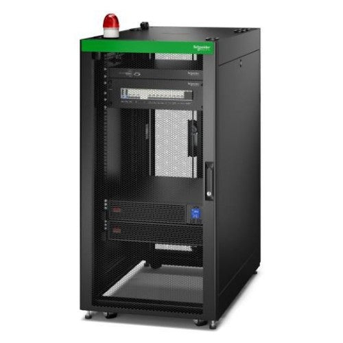 Schneider Electric Base Enclosure Config (Ventilated 24U Easy Rack, SRVPM3K, PDP, Energy Meter, Local Management, Lighting)