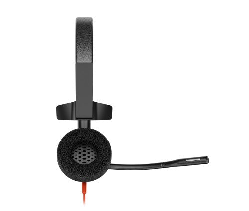 HP Poly Blackwire 3310 Microsoft Teams Certified Headset +USB-C/A Adapter TAA