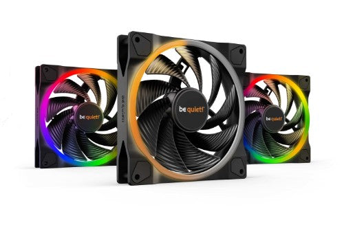 be quiet! Light Wings 140mm ARGB PWM High Speed Fan Black 3 Pack