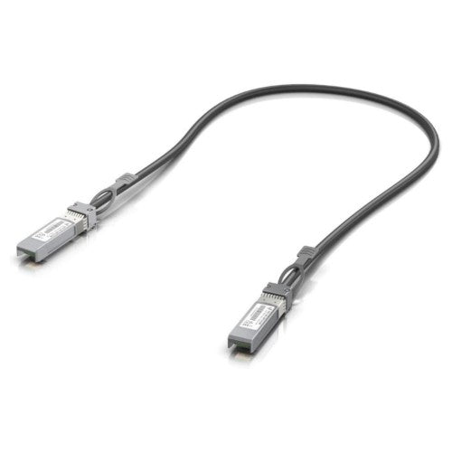 Ubiquiti UACC-DAC-SFP10-0.5M InfiniBand/fibre optic cable SFP+ Black