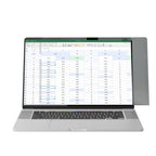 StarTech.com 16-inch MacBook Pro M1 M2 M3 M4 Flip-Over Laptop Privacy Screen, Blue Light Screen Protector, Double-Sided Anti-Glare Matte or Glossy, Laptop Privacy Filter
