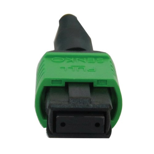 Tripp Lite N390-01M-4S-AP 40/100/400G Singlemode 9/125 OS2 Breakout Fiber Optic Cable (12F MTP/MPO-APC to 4x Duplex SN-UPC F/M), LSZH, Yellow, 1 m (3.3 ft.)