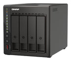 QNAP TS-453E NAS Tower Intel® Celeron® J6412 8 GB 0 TB QNAP QTS Black
