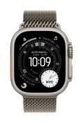 Apple 49mm Natural Titanium Milanese Loop - Medium