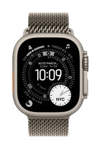 Apple 49mm Natural Titanium Milanese Loop - Medium