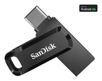 SanDisk Ultra Dual Drive Go USB flash drive 2 TB USB Type-A / USB Type-C 3.2 Gen 1 (3.1 Gen 1) Black