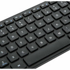 Targus AKB862ES keyboard Universal Bluetooth QWERTY Spanish Black