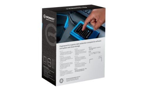Kingston Technology IronKey 3840GB Vault Privacy 80 XTS-AES 256-bit Encrypted External SSD