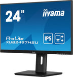 iiyama 24” IPS technology panel with height adjustable stand and 100Hz refresh rate