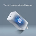 ASUS 100W 2C1A GaN Charger Universal White AC Fast charging Indoor