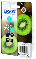 Epson C13T02H24010/202XL Ink cartridge cyan high-capacity, 650 pages 8.5ml for Epson XP 6000