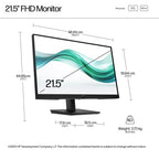 HP Series 3 Pro 21.5 inch FHD Monitor 322ph