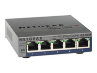 NETGEAR GS105E Managed L2/L3 Gigabit Ethernet (10/100/1000) Grey