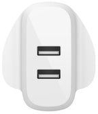 Belkin WCB002MYWH mobile device charger Universal White AC Indoor