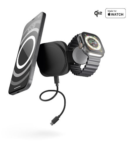 OtterBox Zens Travel Wireless Charger Pro 2, Black