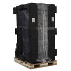 APC NetShelter SX, Server Rack Enclosure, 42U, Shock Packaging, 2000 lbs, Black, 1991H x 600W x 1070D mm