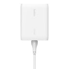 Belkin WCH015MYWH mobile device charger Universal White AC Fast charging Indoor